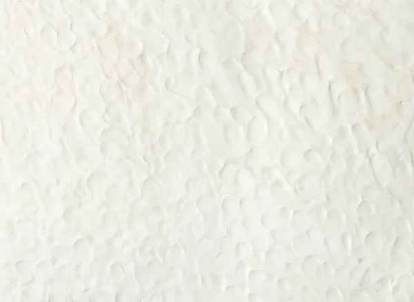 指紋と白いプラスチック製のテクスチャ 粘土材料パターンの背景のモデリング — ストック写真