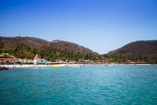 Playa las Gatas desde el barco . —  Fotos de Stock