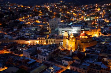 Guanajuato gece.