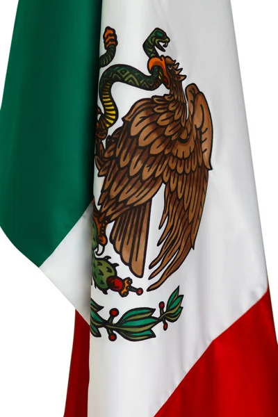 Drapeaux mexicains de près — Photo