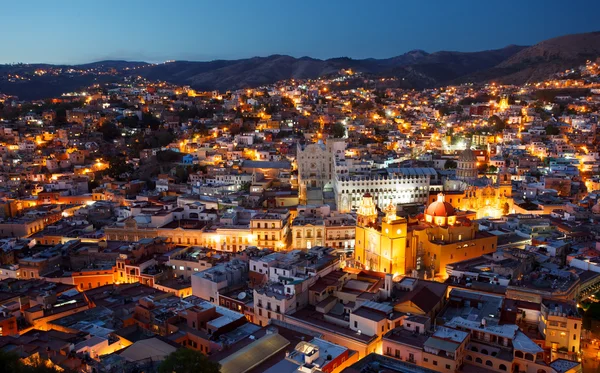 Guanajuato noites . — Fotografia de Stock
