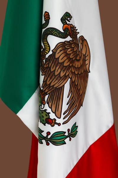 Drapeaux mexicains de près — Photo