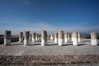 Columns in Tula de Allende clipart