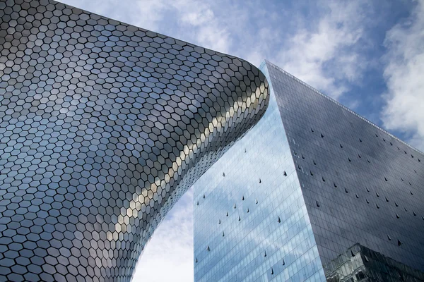 Edifícios soumaya e carso — Fotografia de Stock