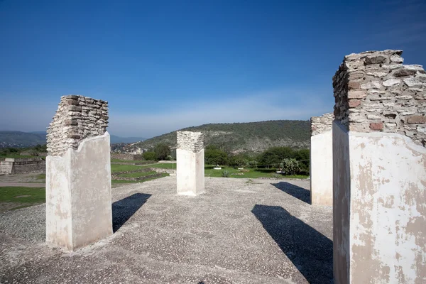 Columns in Tula de Allende — Stock Photo, Image