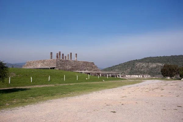 Ancient ruins of Tula de Allende — Stock Photo, Image