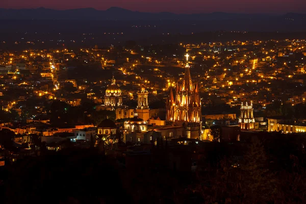 San miguel de allende Kościoła — Zdjęcie stockowe