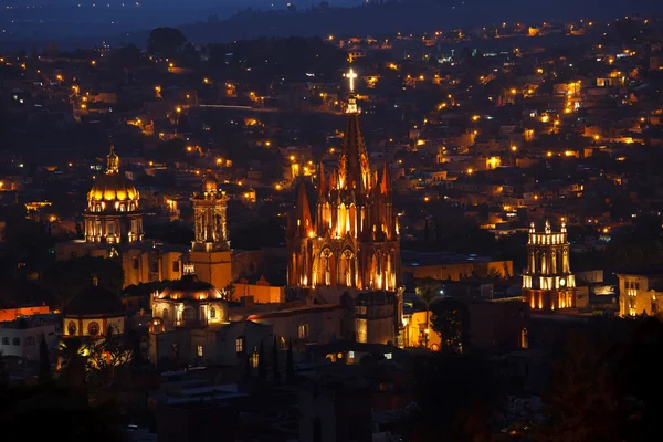 Igreja de San Miguel de Allende — Fotografia de Stock