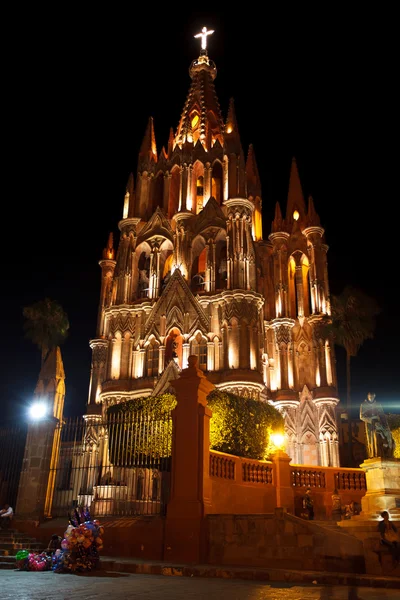 San Miguel de Allenden kirkko — kuvapankkivalokuva