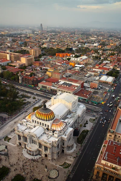 Palacio de Bellas Artes i Mexico City - Stock-foto
