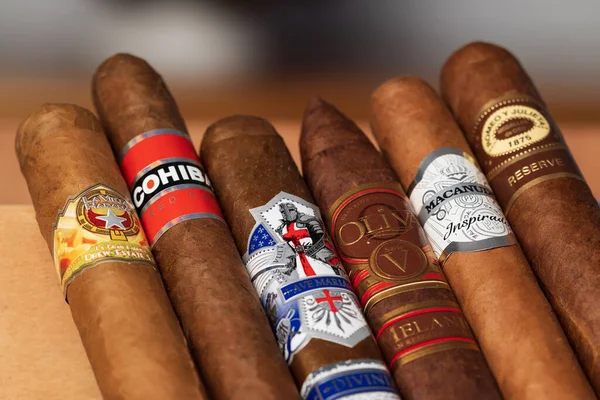 Mexico City Mexico April 2022 Increase Demand Luxury Cigars Premium — Stock Photo, Image
