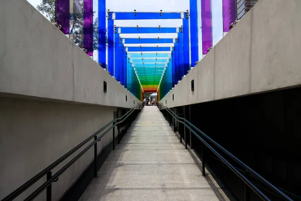 Rascacielos Ciudad México Avenida Paseo Reforma — Foto de Stock