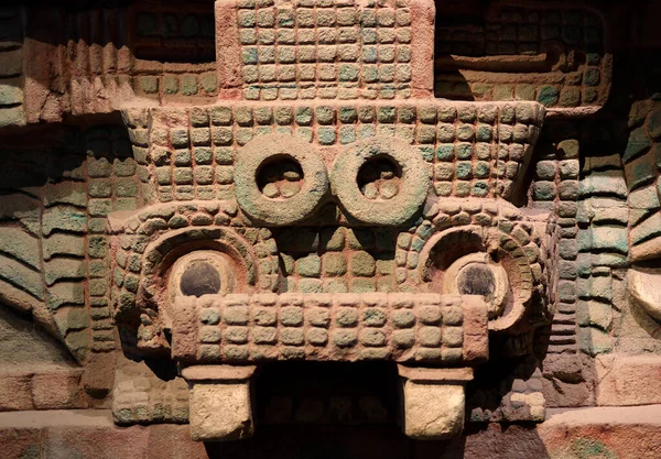 Mexico City Mexiko 2022 Národní Muzeum Antropologie Obsahuje Významné Archeologické — Stock fotografie