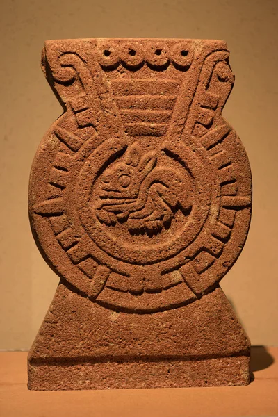 2022年8月72日 墨西哥城 国家人类学博物馆收藏了来自墨西哥前哥伦比亚传统的大量考古和人类学文物 — 图库照片