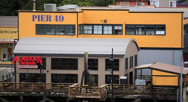 Juneau Sep 2022 Juneau Hamn Erbjuder Besökarna Många Present Och — Stockfoto