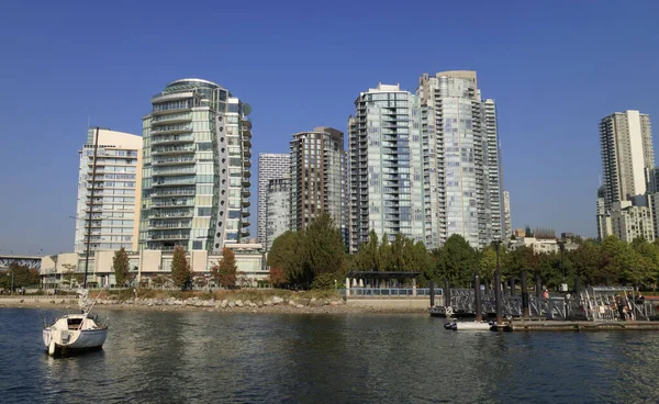 Hermosa Vista Ciudad Vancouver Canadá — Foto de Stock