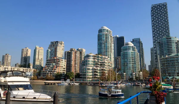 Den Vackra Utsikten Över Staden Vancouver Kanada — Stockfoto