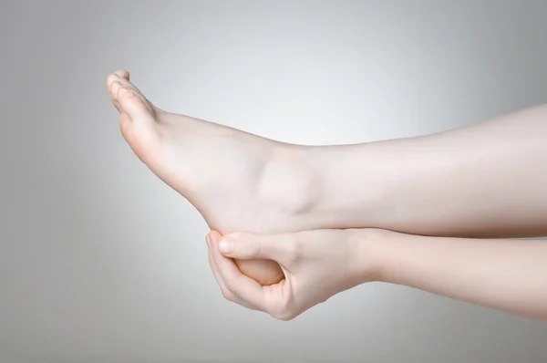 Foot pain — Stock Photo, Image