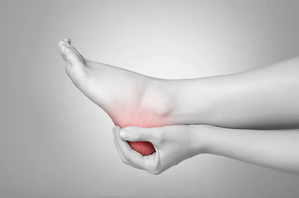 Foot pain — Stock Photo, Image