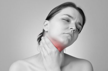 Throat pain clipart