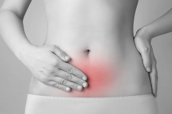 Abdominal pain — Stock Photo, Image