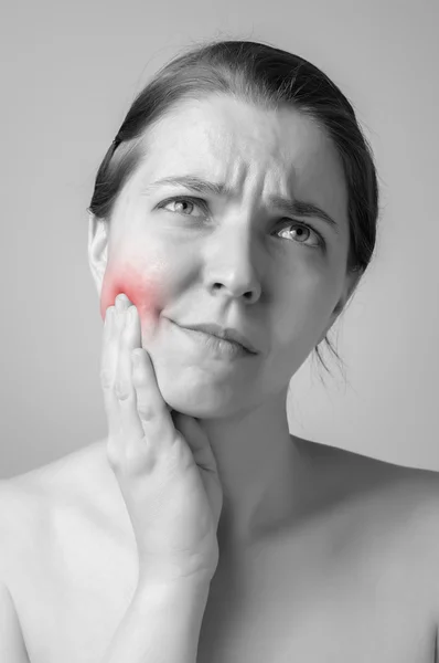 Mal di denti — Foto Stock