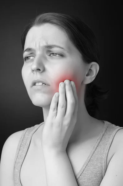 Mal di denti — Foto Stock