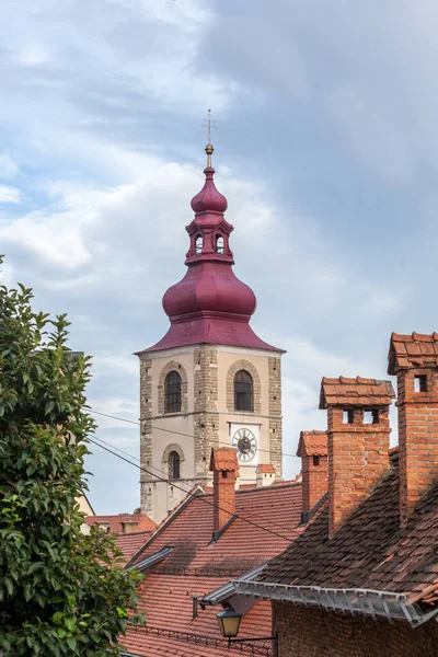 Prostijska Cerkev Svetega Jurija Church Saint George Typical Austro Hungarian — Stock Photo, Image