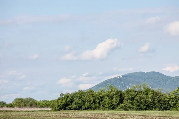 Panorama Vrsacki Breg Also Called Mountain Vrsac Major Hill Massif — Foto de Stock