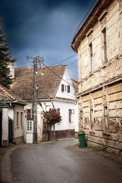 Panorama City Sremski Karlovci Vojvodina Serbia Typical Vintage Street Austro — стоковое фото