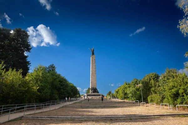 Fruska Gora Serbia July 2022 Sloboda Memorial Spomenik Vencu Novi — Stock Photo, Image