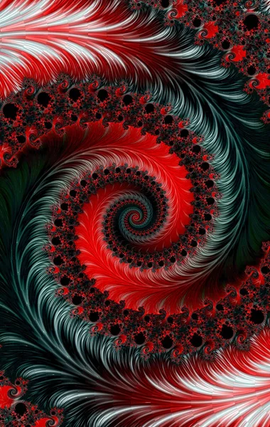 Abstract Pattern Texture Fractal Form Spiral Illustration — Φωτογραφία Αρχείου