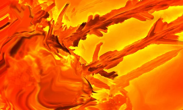 Abstrakcyjny Obraz Wojny Eksplodujące Płonące Rakiety Renderowanie — Zdjęcie stockowe