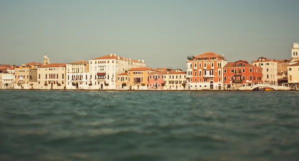 Вид на Венецию с моря — стоковое фото
