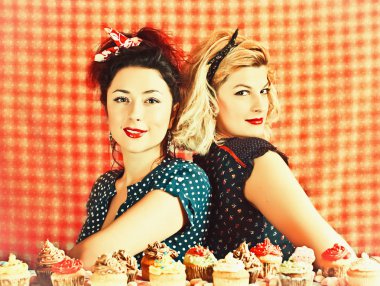 Vintage housewifes ve cupcakes