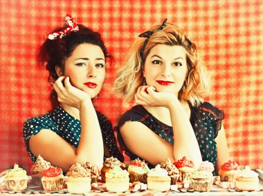 Vintage housewifes ve cupcakes