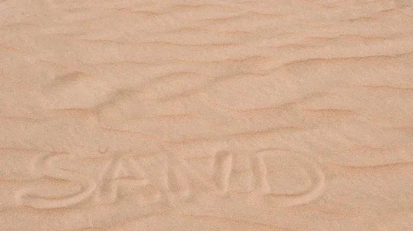 Word Sand — Stock Photo, Image