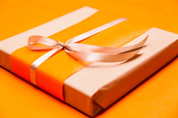 De doos van de gift van de close-up — Stockfoto