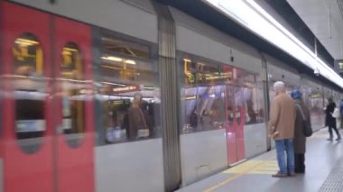Yeraltı metrosu Viyana, Avusturya 'ya geliyor.