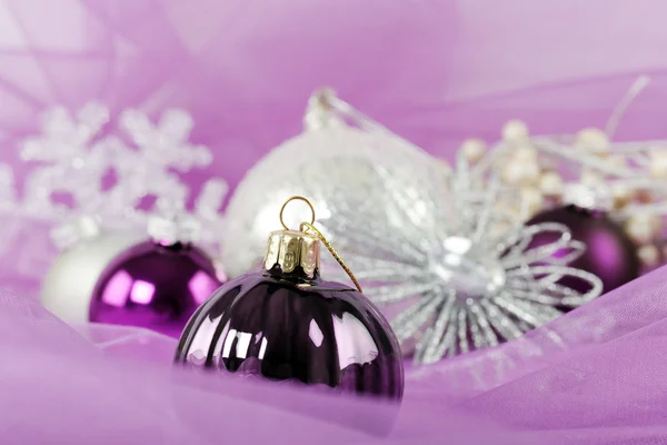 purple silver background