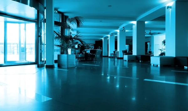 Lobby van het Hotel — Stockfoto