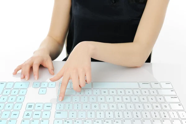 Проекционная клавиатура — стоковое фото