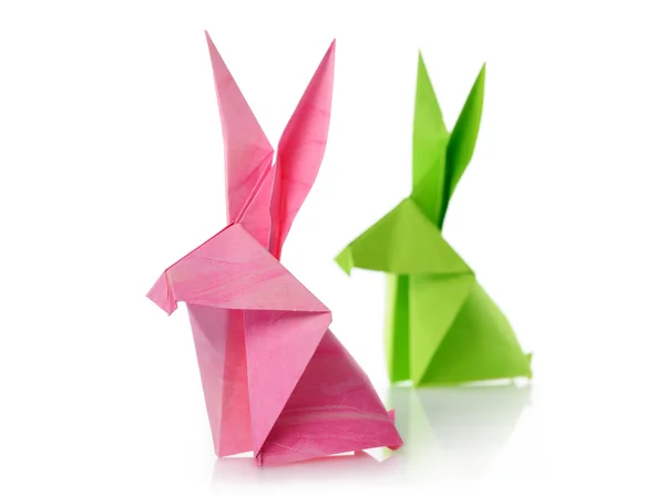 Lapins en papier — Photo