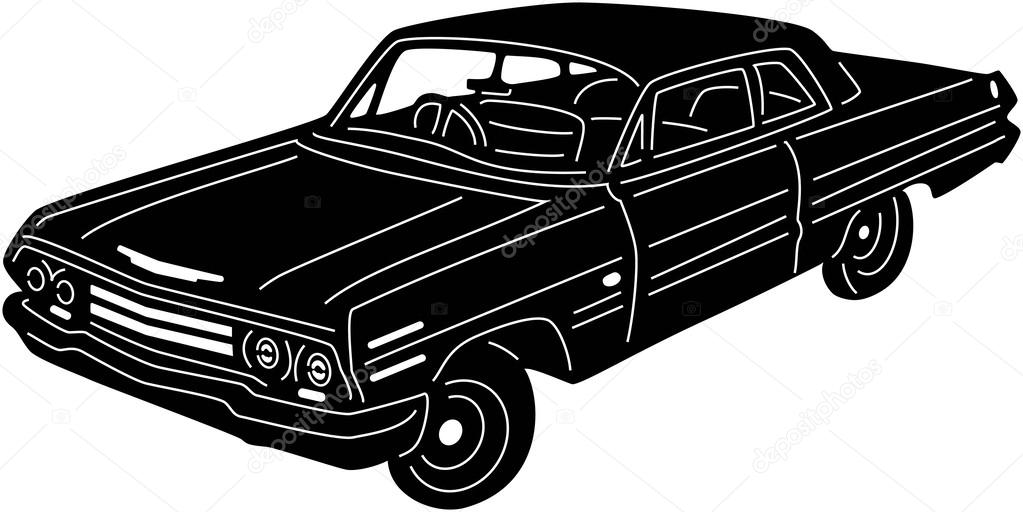Car - Detailed silhouette