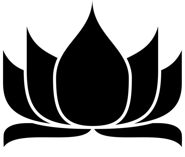 Lotus fleur — Image vectorielle