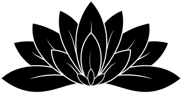 Lotus flower — Stock Vector