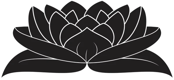 Lotus flower — Stock Vector