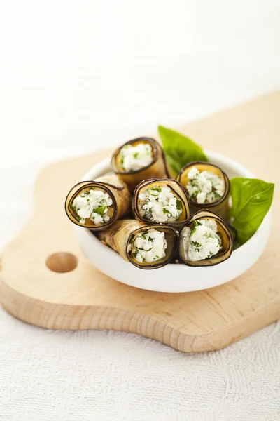 Eggplant rolls — Stock Photo, Image