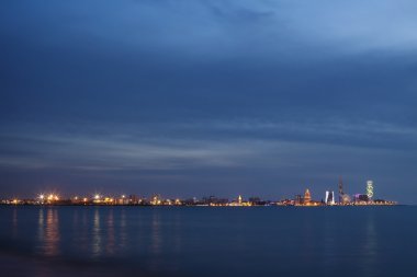 Batum, Gürcistan gece görünümü