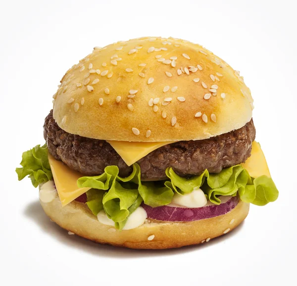Läckra burger — Stockfoto